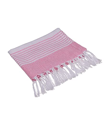 IDEAL TREND Fouta Hamamtuch in Rosa 44x68 cm Handtuch Strandtuch Saunatuch Badetuch von IDEAL TREND