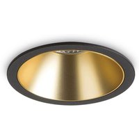 Game - led 1 Lichteinbaustrahler Schwarz Gold - Ideal Lux von IDEAL LUX