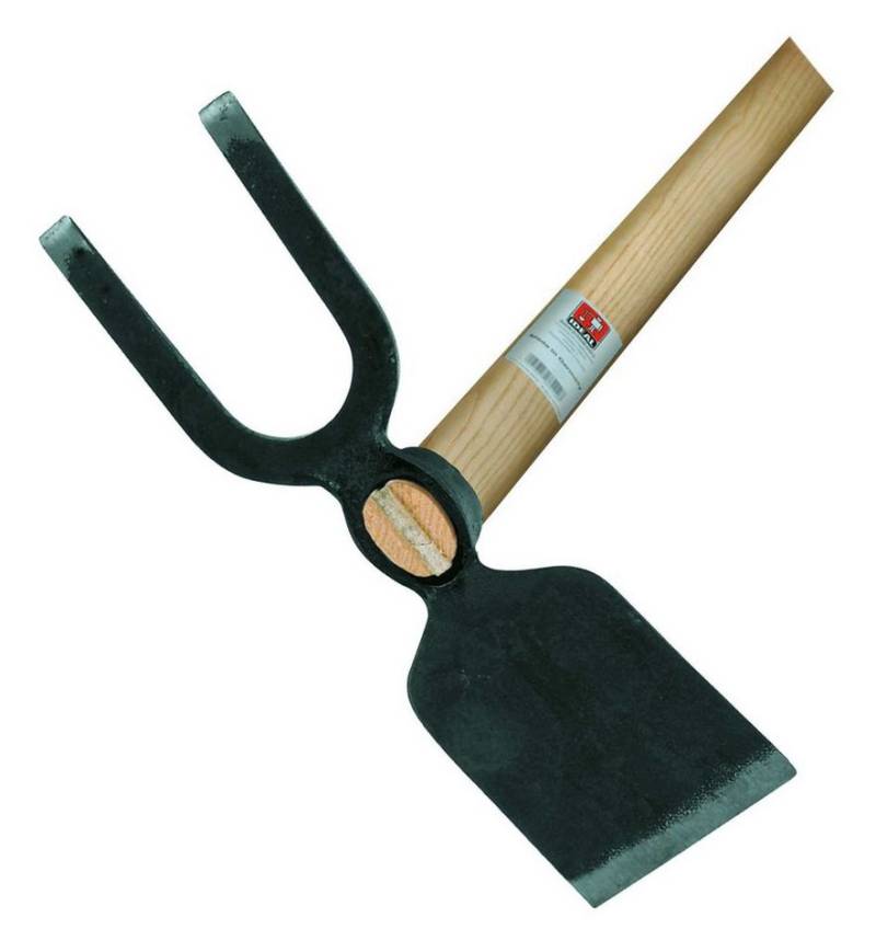 IDEALSPATEN Gartenhacke, 2 zinkig Eschenstiel 1350 mm Größe 1 von IDEALSPATEN