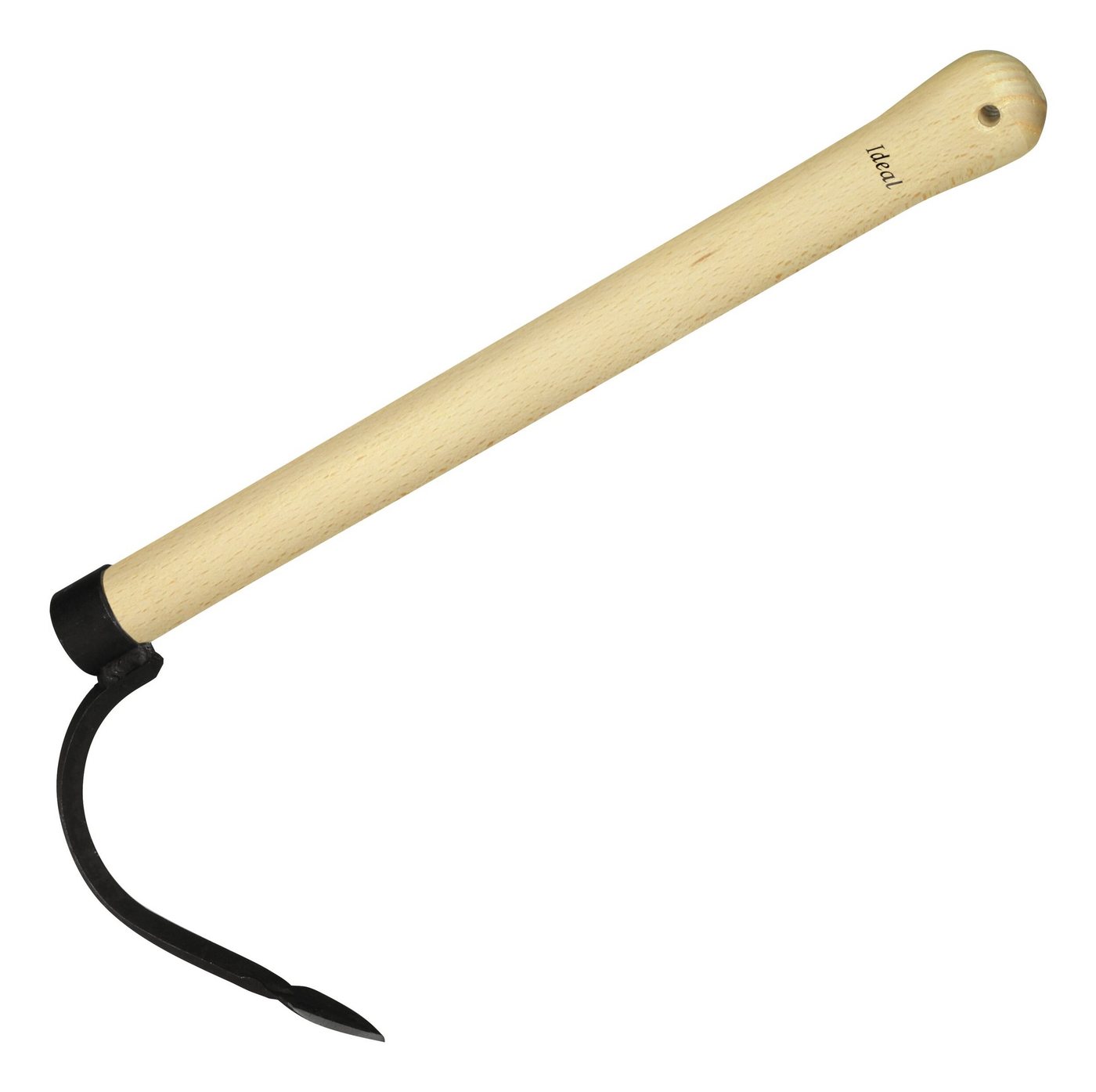 IDEALSPATEN Gartenhacke, Sauzahn spitz Buchenstiel 40 cm von IDEALSPATEN