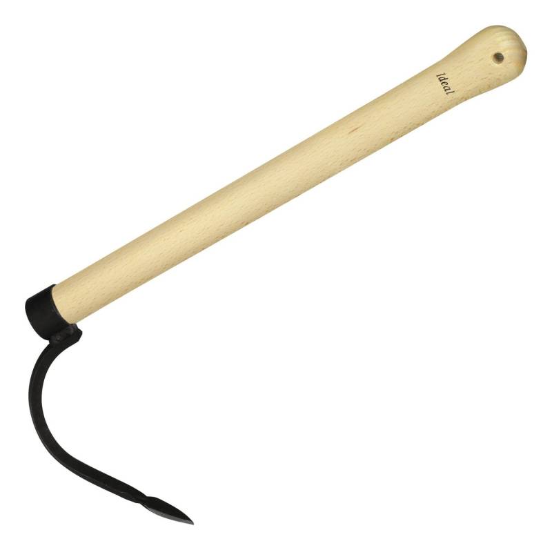 IDEALSPATEN Gartenhacke, Sauzahn spitz Buchenstiel 40 cm von IDEALSPATEN