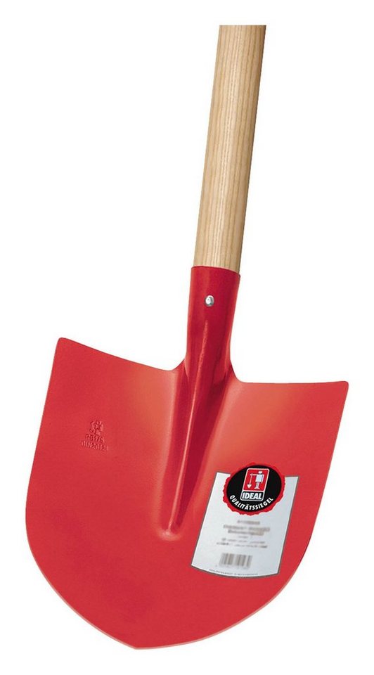 IDEALSPATEN Schaufel, Frankfurter ELS rot gepulvert Größe 5 von IDEALSPATEN