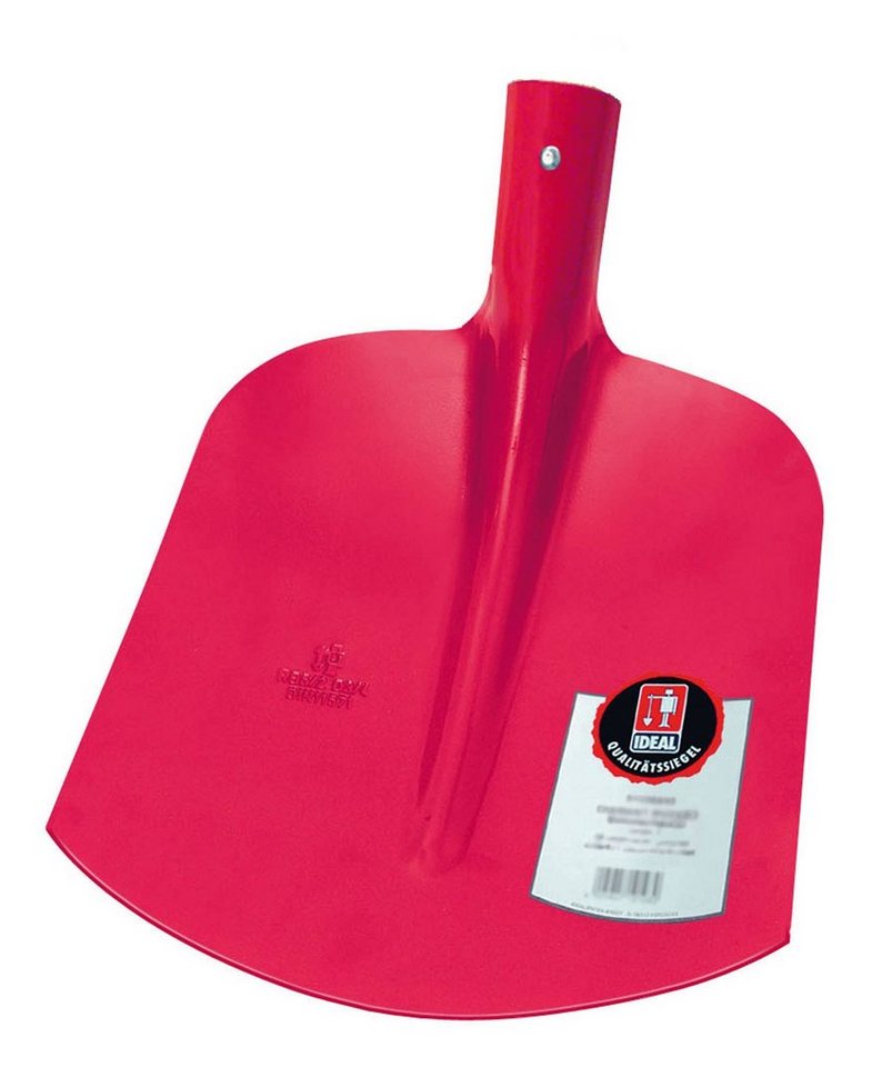 IDEALSPATEN Schaufel, Holländer Sandschaufel mit Eschenstiel rot Größe 2 Diamant-Poinier von IDEALSPATEN