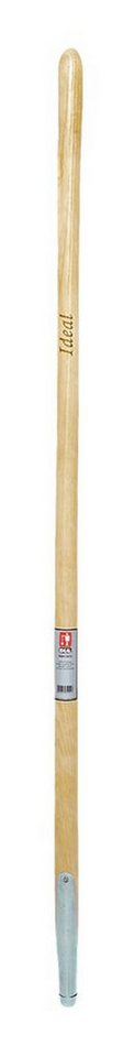 IDEALSPATEN Stiel, Gabelstiel 135 cm gebogen mit Kappe/Schienenzwinge von IDEALSPATEN