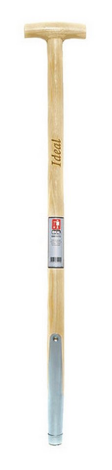 IDEALSPATEN Stiel, Gabelstiel gebogen T 85 cm Schienenzwinge von IDEALSPATEN