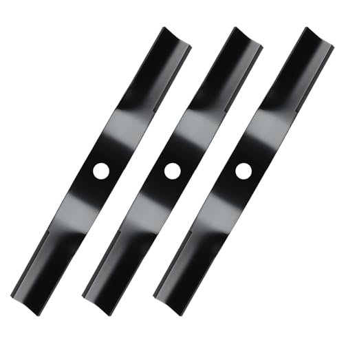 IDEASURE 890-171C Finish Rasenmäherklingen für 152,4 cm Deck, High Lift Klingen kompatibel mit Land Pride FDR1560 FDR1660 FDR2560 AFM4014 AT2560 AT2660, ersetzt 890-204C 890-377C, 3 Stück von IDEASURE