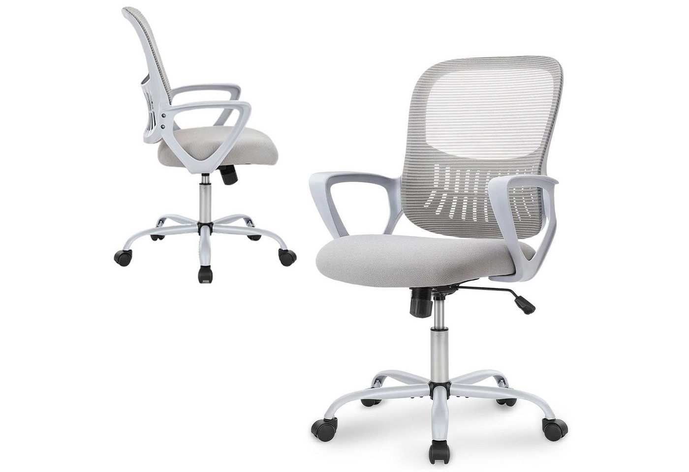 IDEASY Armlehnstuhl Bürostuhl Ergonomischer, Schreibtischstuhl Chefsessel, Höhenverstellbar und Rückenlehne, fünf leise Räder IDEASY Armlehnstuhl Bürostuhl Ergonomischer, Schreibtischstuhl Chefsessel, Höhenverstellbar und Rückenlehne, fünf leise Räder von IDEASY