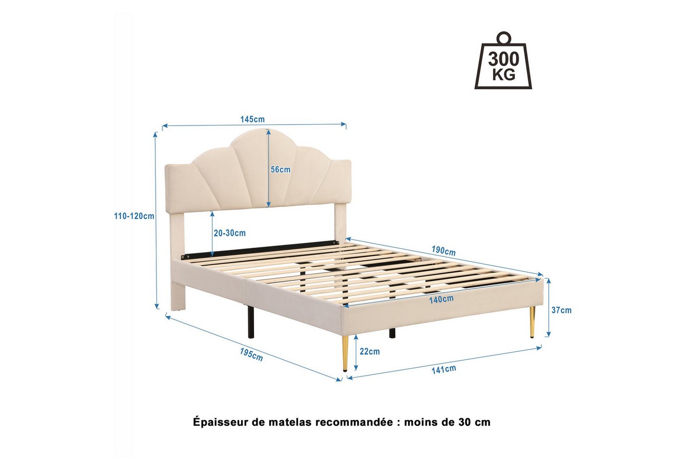 IDEASY Essgruppe 148cm Esstisch-Set mit 3 Hockern, einfach montierbar von IDEASY
