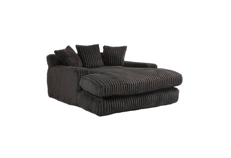 IDEASY Schlafsofa Cord-Schlafsofa Bodensofa mit 3 Kissen, für Wohnzimmer & Büro, Schwarz, Hochwertiger Cordstoff, Hochelastischer Schwamm IDEASY Schlafsofa Cord-Schlafsofa Bodensofa mit 3 Kissen, für Wohnzimmer & Büro, Schwarz, Hochwertiger Cordstoff, Hochelastischer Schwamm von IDEASY
