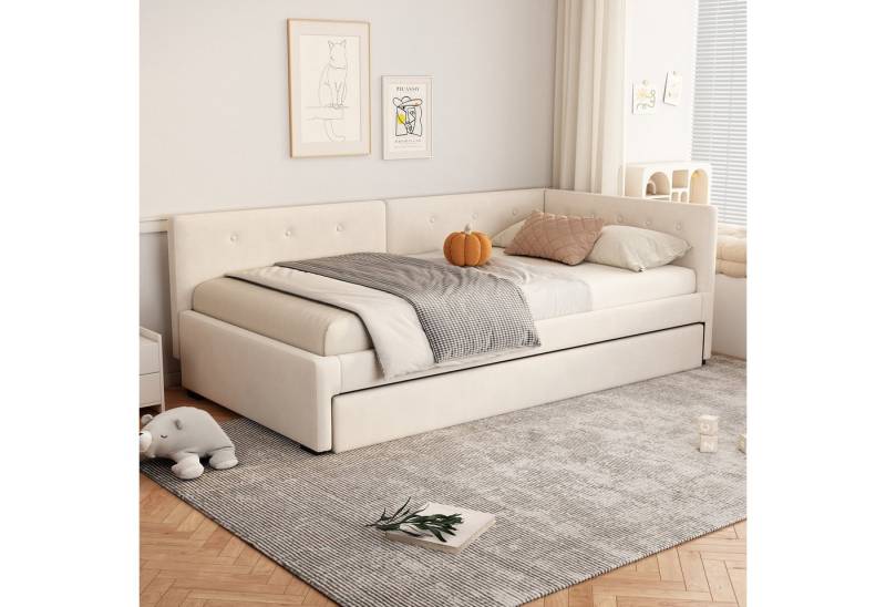 IDEASY Schlafsofa Daybett, Tagesbett mit Rollbett,Schlafsofa, Einzelbett (Ohne Matratze), 1 Teile von IDEASY
