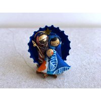Miniatur-Krippe Aus Blech Miniatur-Krippe Aus Blech von IDEASdeROSATA