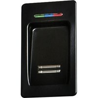 Fingerscanner BioKey Inside Mini x app, Edelstahl-schwarz - Idencom von IDENCOM