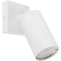Wand- und Deckenstrahler MANAM GU10 1D weiß von IDEUS