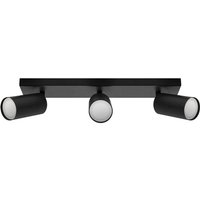 Wand- und Deckenstrahler MANAM GU10 3L schwarz Wand- und Deckenstrahler MANAM GU10 3L schwarz von IDEUS