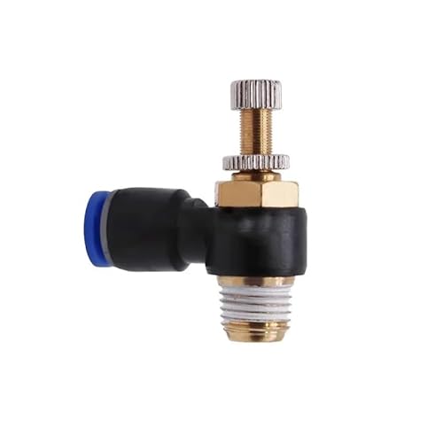 20 Pcs Pneumatic Gas Pipe Quick Connector Throttle Valve SL8-02 Adjustable Cylinder Speed Control Valve Speed Control Swi IDGTTLDF(SL10-04) von IDGTTLDF