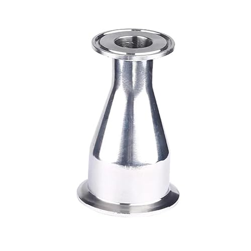 304 Stainless Steel Ferrule Reducing Pipe Fitting Reducer Coupler Fit Tri Clamp IDGTTLDF(108mmF119-38mmF50.5) von IDGTTLDF