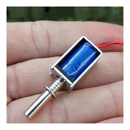 DC 3V-12V 6V Electromagnet Miniature Solenoid Valve Cabinet Lock Special Frame Push Pull Electronic Lock Spring IDGTTLDF von IDGTTLDF