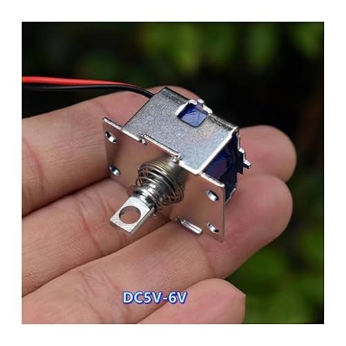 DC 5V-6V Magnet Push-Pull Square Solenoid Through Type Electromagnet Open Frame 4.5mm Stroke IDGTTLDF DC 5V-6V Magnet Push-Pull Square Solenoid Through Type Electromagnet Open Frame 4.5mm Stroke IDGTTLDF von IDGTTLDF
