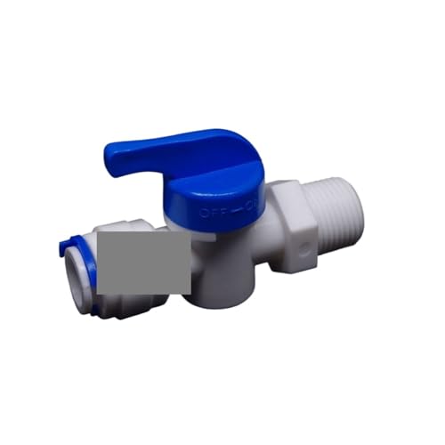 IDGTTLDF 3/8" Inline Quick Fitting,3/8" Male Thread Ball Valve Quick Fitting Connection Aquarium RO Water Filter Reverse Osmosis System IDGTTLDF 3/8" Inline Quick Fitting,3/8" Male Thread Ball Valve Quick Fitting Connection Aquarium RO Water Filter Reverse Osmosis System von IDGTTLDF