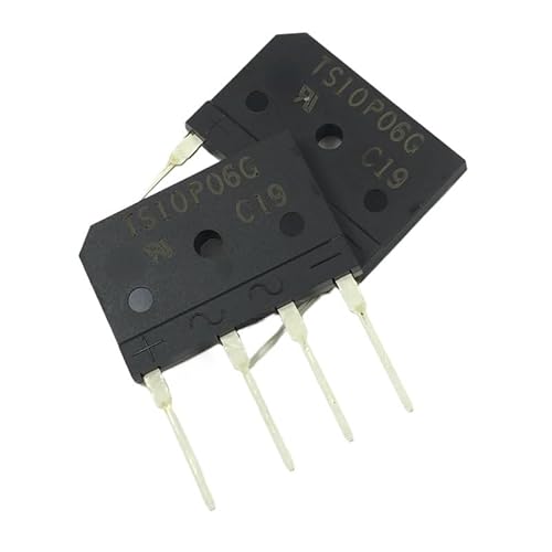 IDGTTLDF Rectifier Bridge TS10P06G 10A800V High Power Row Bridge Flat Bridge (One Size) von IDGTTLDF