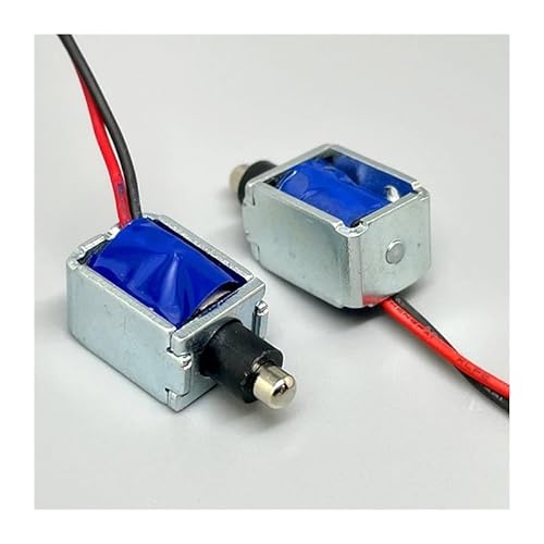 Open Frame Push Pull Solenoid Electromagnet, DC 5V 3mm Stroke Small Electromagnetic Magnet IDGTTLDF von IDGTTLDF