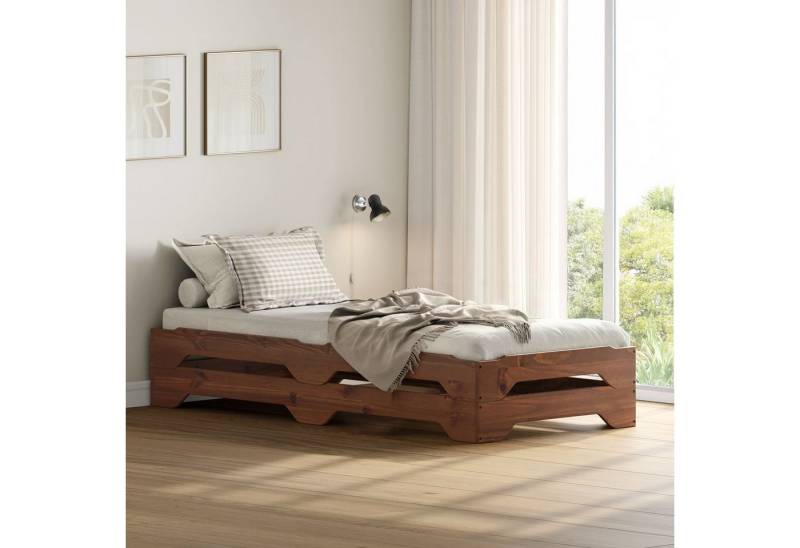IDIMEX Funktionsbett RONNY, Stapelbett Gästebett 2er set aus massivholz- kastanienfarben IDIMEX Funktionsbett RONNY, Stapelbett Gästebett 2er set aus massivholz- kastanienfarben von IDIMEX