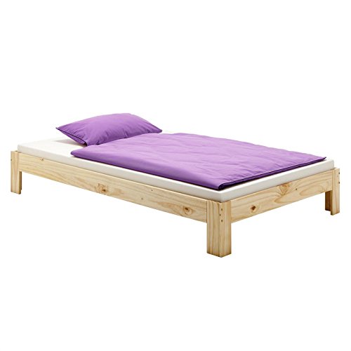 IDIMEX Futonbett Einzelbett Thomas 90 x 200 cm Kiefer massiv Natur lackiert IDIMEX Futonbett Einzelbett Thomas 90 x 200 cm Kiefer massiv Natur lackiert von IDIMEX