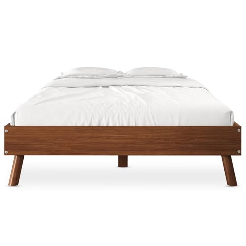 IDIMEX Futonbett Karri 140x200 aus Kiefer Massivholz, kastanienfarben - Robustes Doppelbett mit konischen Beinen, moderner Holz Bettrahmen, Mittelsteg mit Stützfüßen IDIMEX Futonbett Karri 140x200 aus Kiefer Massivholz, kastanienfarben - Robustes Doppelbett mit konischen Beinen, moderner Holz Bettrahmen, Mittelsteg mit Stützfüßen von IDIMEX