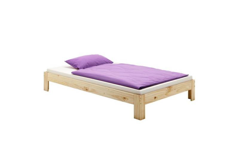 IDIMEX Futonbett THOMAS, Futonbett Einzelbett Doppelbett Holzbett Bettgestell Kiefer massiv ver von IDIMEX
