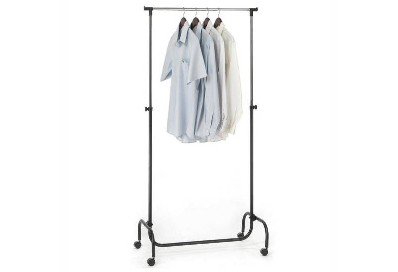 IDIMEX Garderobenständer TIGER, Rollgarderobe Garderobenwagen Kleiderständer Kleiderwagen Garderobe au von IDIMEX