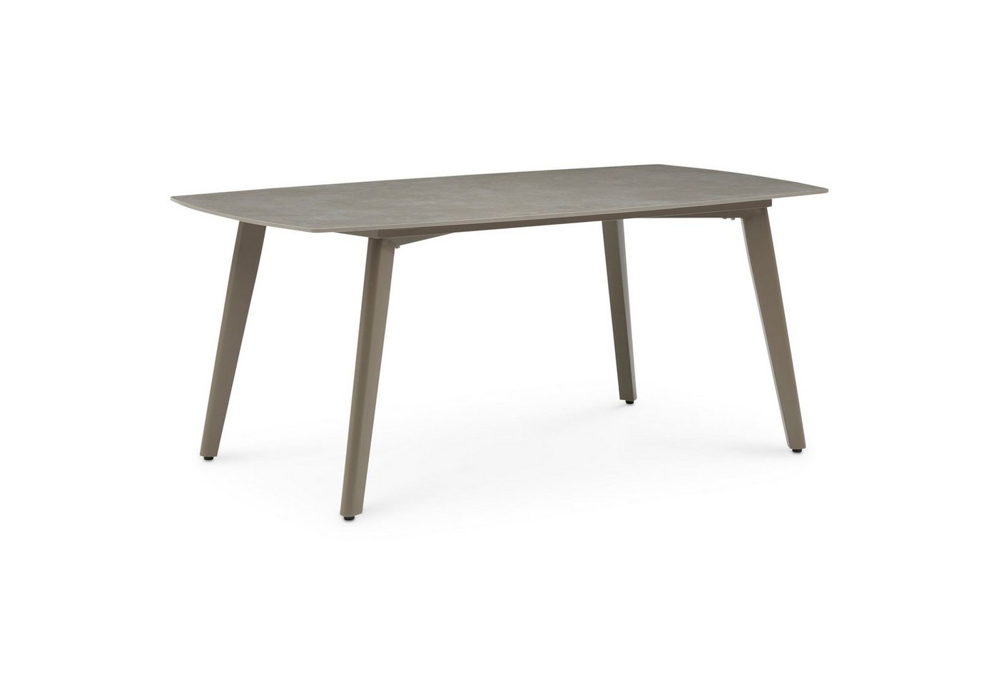 IDIMEX Gartentisch MEZA, Terrassentisch 180 x 90cm mit Keramik- Platte und Aluminium champagner IDIMEX Gartentisch MEZA, Terrassentisch 180 x 90cm mit Keramik- Platte und Aluminium champagner von IDIMEX