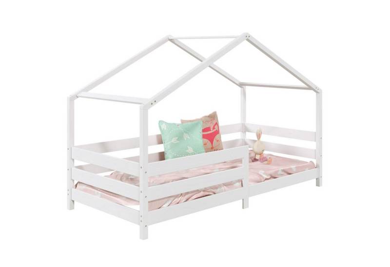 IDIMEX Kinderbett RENA, Hausbett Montessori Bett 90 x 200 Kinderbett Rausfallschutz Kiefer IDIMEX Kinderbett RENA, Hausbett Montessori Bett 90 x 200 Kinderbett Rausfallschutz Kiefer von IDIMEX