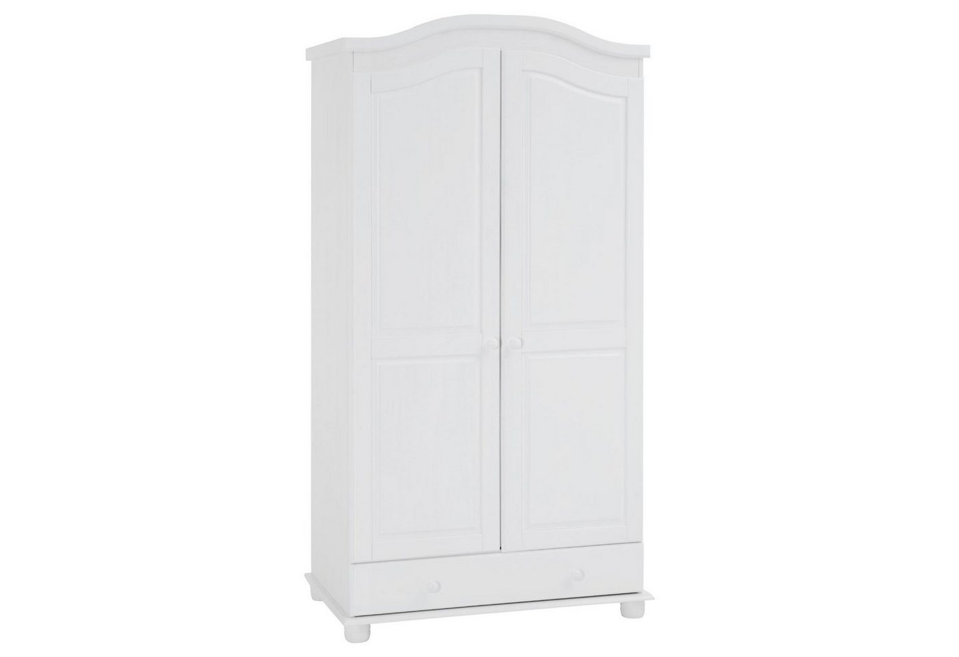 IDIMEX Kleiderschrank BERGEN Kleiderschrank Dielenschrank Garderobenschrank Landhausstil, 2 Türen w von IDIMEX