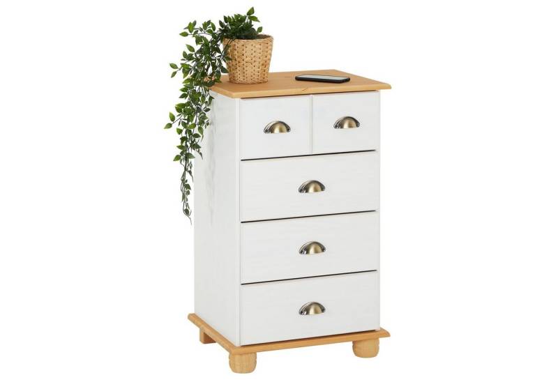 IDIMEX Kommode COLMAR, Kommode COLMAR, Schubladenschrank Apothekerschrank mit 4 Schubladen IDIMEX Kommode COLMAR, Kommode COLMAR, Schubladenschrank Apothekerschrank mit 4 Schubladen von IDIMEX