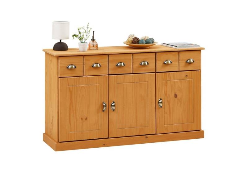IDIMEX Kommode PARIS, Sideboard Kommode Schubladenschrank Apothekerkommode mit 3 Schubladen von IDIMEX