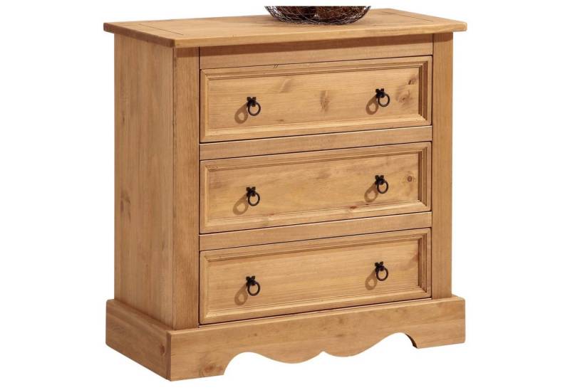 IDIMEX Kommode TEQUILA, Sideboard TEQUILA Schrank Kiefer massiv, 3 Schubladen, Buffetschrank G von IDIMEX
