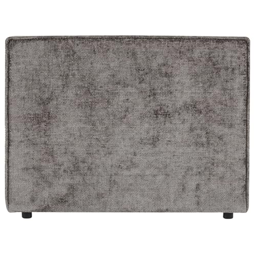 IDIMEX Kopfteil YOLAN 90cm grau- Headboard mit hochwertigem Stoffbezug, weiches Headboard, Bettrückwand, gemütliches Bettkopfteil von IDIMEX