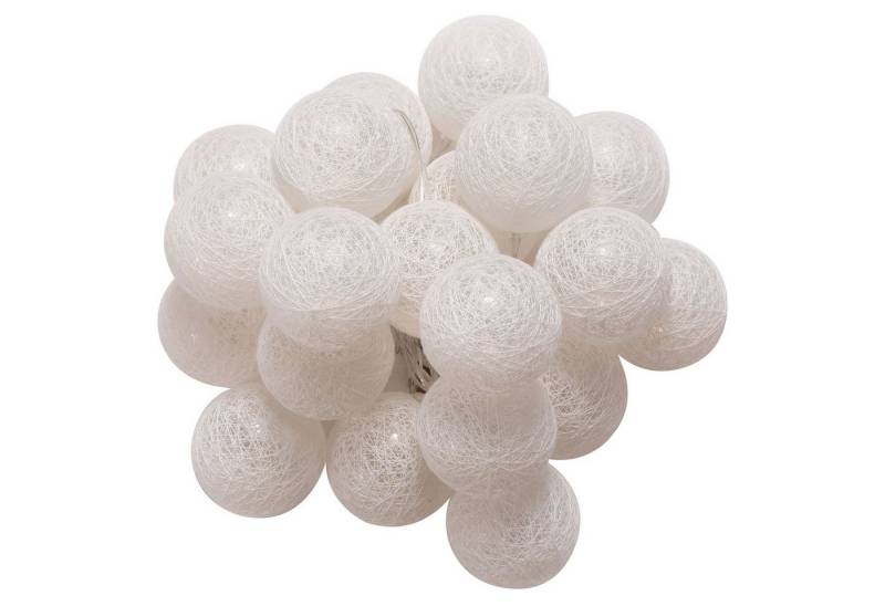 IDIMEX Lichterkette AMICI, Lichterkette mit 20 Kugeln LED Licht warmes weiß Lichtergirlande Indoo von IDIMEX