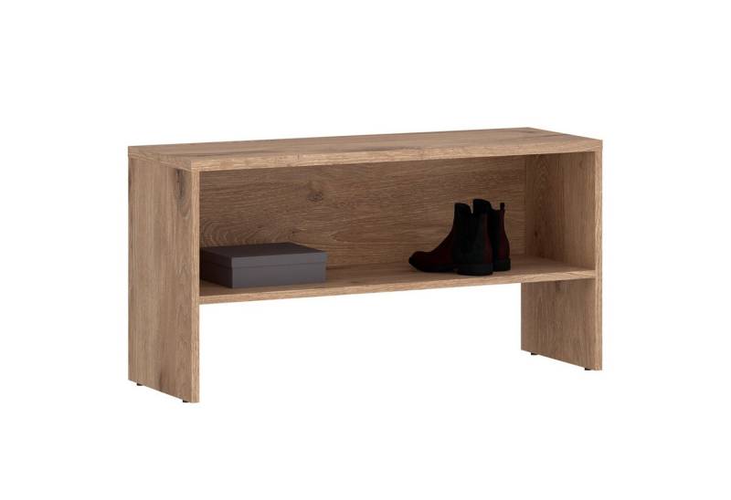 IDIMEX Schuhbank MALEA, Flurbank Sitzbank Schuhregal mit Ablage Viking Eiche von IDIMEX
