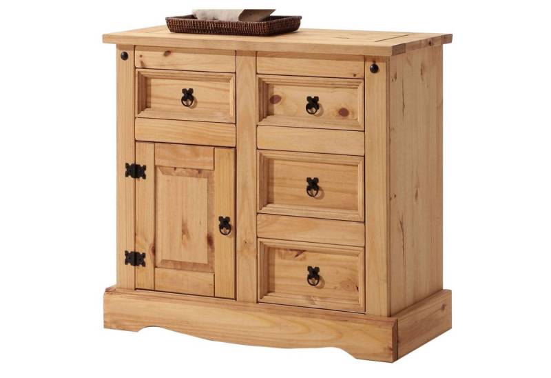 IDIMEX Sideboard TEQUILA, Kommode Kiefer massiv Kommode Mexico Stil Buffetschrank Geschirrschran von IDIMEX