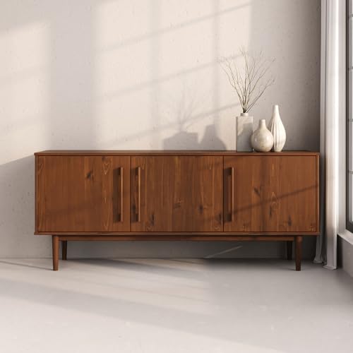 IDIMEX TECCA 4 Ablagen Buffet Minimalistisch Wohnzimmer Sideboard Braun Holz IDIMEX TECCA 4 Ablagen Buffet Minimalistisch Wohnzimmer Sideboard Braun Holz von IDIMEX