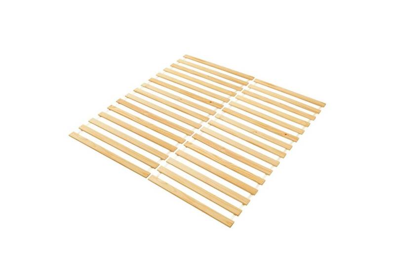 Lattenrost ROLLROST, IDIMEX, Kopfteil nicht verstellbar, Fußteil nicht verstellbar, Rollrost Lattenrost mit 15 Latten Kiefer 2 cm breit in 90 x 200 cm 2er von IDIMEX
