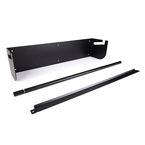 IDL Packaging 61 cm Wandmontierter Kraftpapierrollenspender & Cutter für Rollen bis zu 61 cm Breite und 22,9 cm Durchmesser – robuster Papierhalter mit gezackter Klinge – Wandhalterungs-Set im IDL Packaging 61 cm Wandmontierter Kraftpapierrollenspender & Cutter für Rollen bis zu 61 cm Breite und 22,9 cm Durchmesser – robuster Papierhalter mit gezackter Klinge – Wandhalterungs-Set im von IDL Packaging