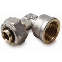 Idmar - Klemmring Bogen mit ig 16x1/2' Schraubfitting Aluminim Verbundrohr klemmringverschraubung pex Idmar - Klemmring Bogen mit ig 16x1/2' Schraubfitting Aluminim Verbundrohr klemmringverschraubung pex von IDMAR