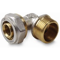 Idmar - Klemmring Bogen mit ag 25x1' Schraubfitting Aluminim Verbundrohr klemmringverschraubung pex von IDMAR