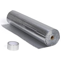 10m² doppelseitiges Aluminium-Luftpolster-Wärmedämmset für mehrere Oberflächen + Klebeband von IDMARKET