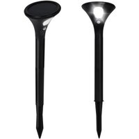 2er-Set LED-Solarleuchten 2 in 1 mit Bewegungsmelder 2er-Set LED-Solarleuchten 2 in 1 mit Bewegungsmelder von IDMARKET