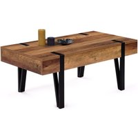 Idmarket - Rechteckiger Couchtisch mit 1 Schublade austria Holz Dornfuß von IDMARKET