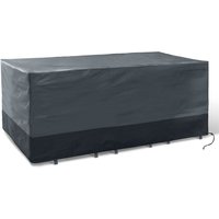 Schutzhülle für rechteckigen Gartentisch 250 x 200 x 74 cm von IDMARKET