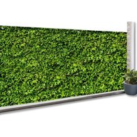 Verdunkelnder Sichtschutz 1 x 10 m bedruckt mit Laub 160 gr/m² von IDMARKET